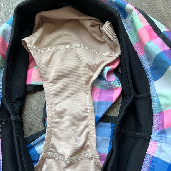 Lululemon Speed Short *2-way Stretch in Pop Plaid Reflective Multi - Picture 6 of 9